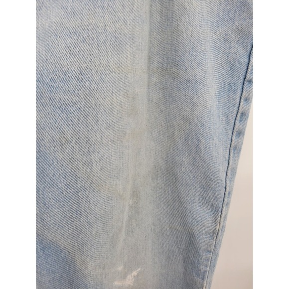 LL Bean Men's Light Wash Distressed Jeans Straight Leg 38 29 - Picture 9 of 15